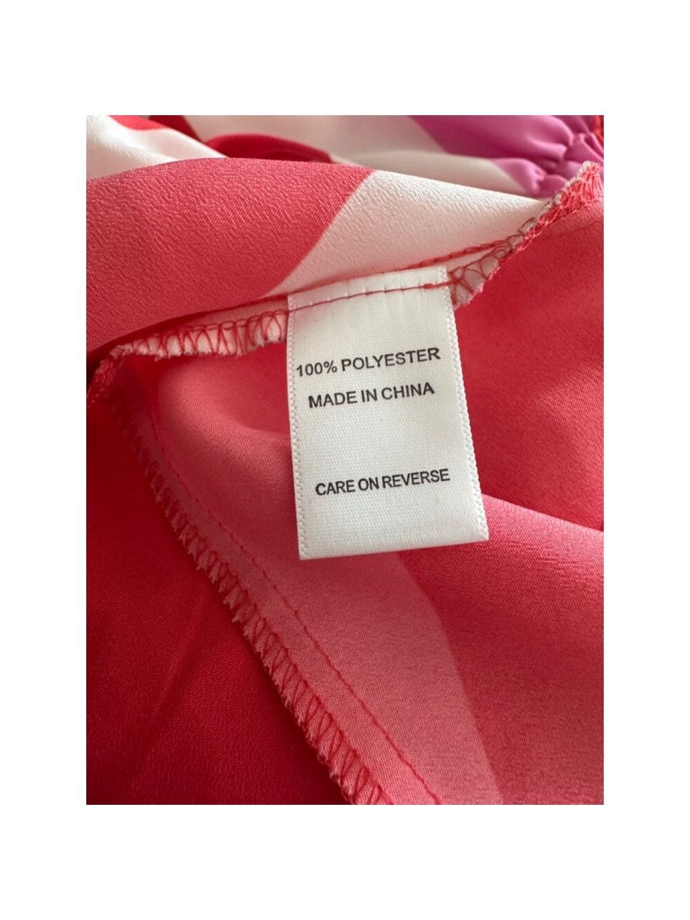 Women's New York & Company Halter Top Size M Red White Striped - Picture 4 of 4